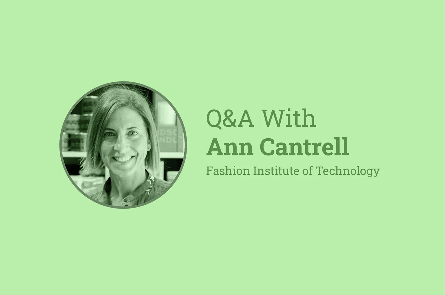 Discussing U.S. Legislation With Fashion Retail Expert Ann Cantrell.